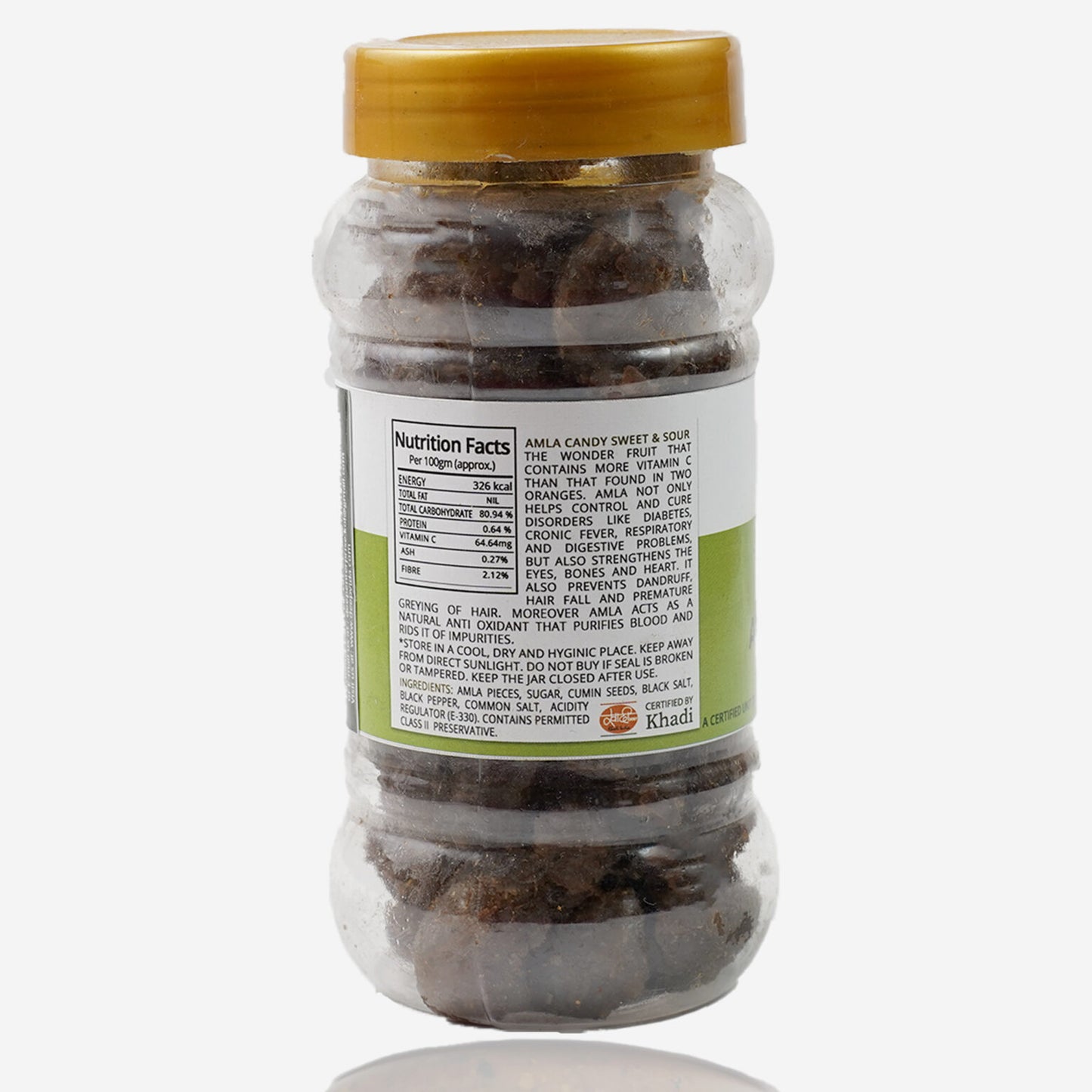 🍬 100% Natural Amla Candy – Sweet & Sour