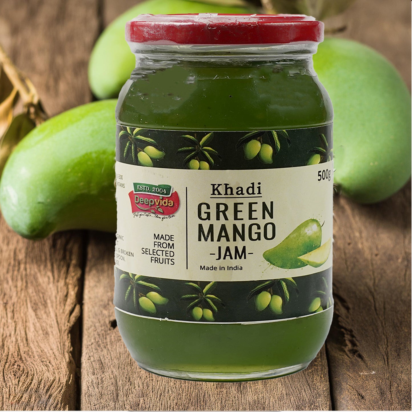🥠Green Mango Jam - Deep Vida Khadi – 500 g