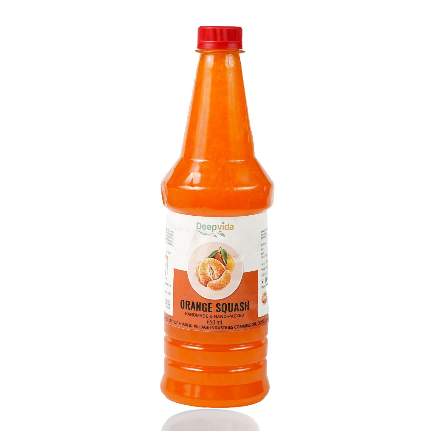 Orange Squash 650 ml – Real Fruit-Based Summer Drink