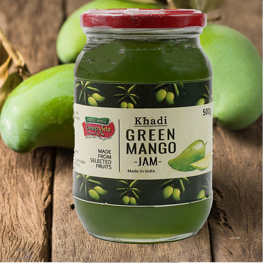 🥭 Green Mango Jam - Deep Vida Khadi – 500 g